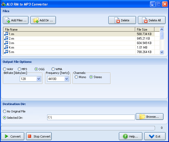 Alo RM to MP3 Converter for tomp4.com icon